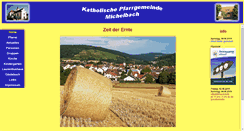 Desktop Screenshot of pfarrei-michelbach.de